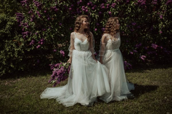 Amelii wedding dress - Lilac Dream