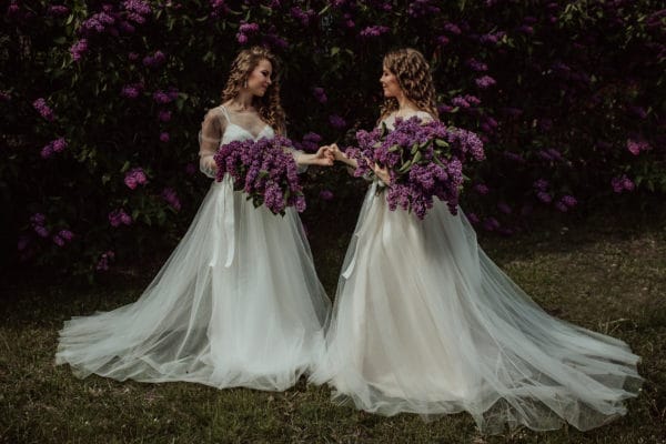Amelii wedding dress - Lilac Dream