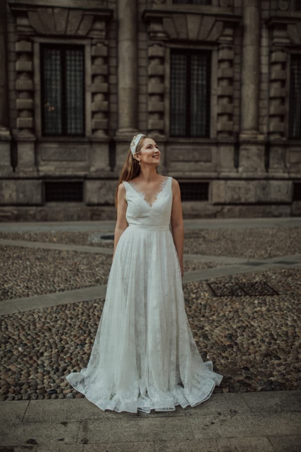 Amelii wedding dress Lace Godess