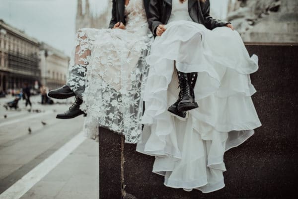 Amelii wedding dress - The Romance of Shifon