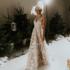 Elegant chic Amelii wedding dress