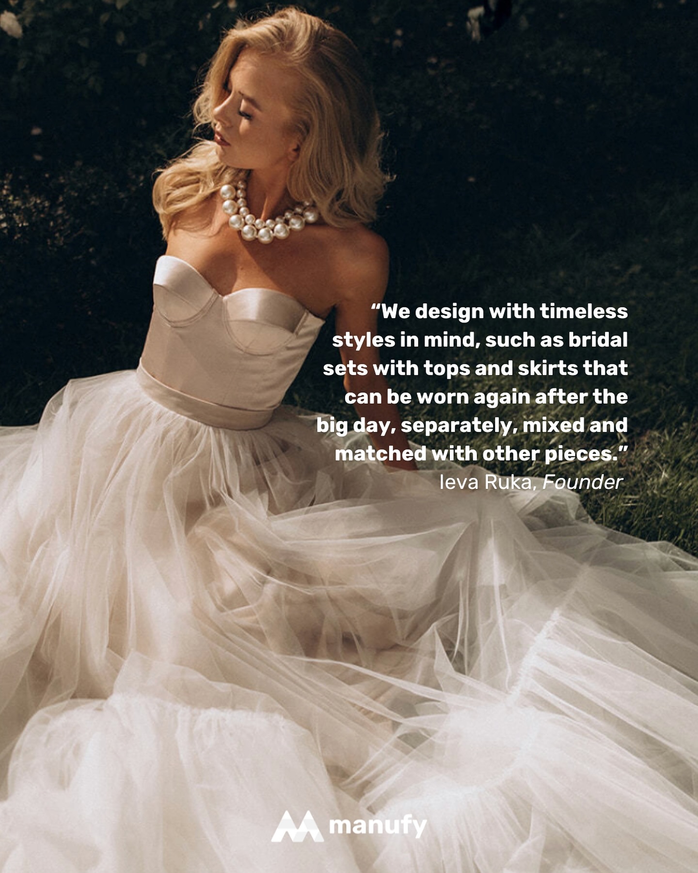 </noscript>Amelii’s approach to sustainable bridal wear. Interview.